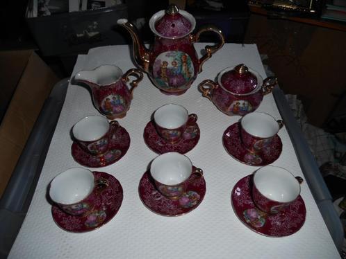 mokkaserviesje en bonboniere stijl Limoges, Antiek en Kunst, Antiek | Porselein, Ophalen
