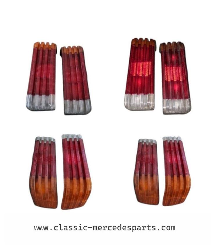 Europese achterlichtglazen Mercedes r107 380sl 450sl 420sl 5, Auto-onderdelen, Verlichting, Mercedes-Benz, Gebruikt, Ophalen