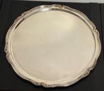 Wiskemann ronde vergulde zilveren schaal, Ophalen of Verzenden, Zilver