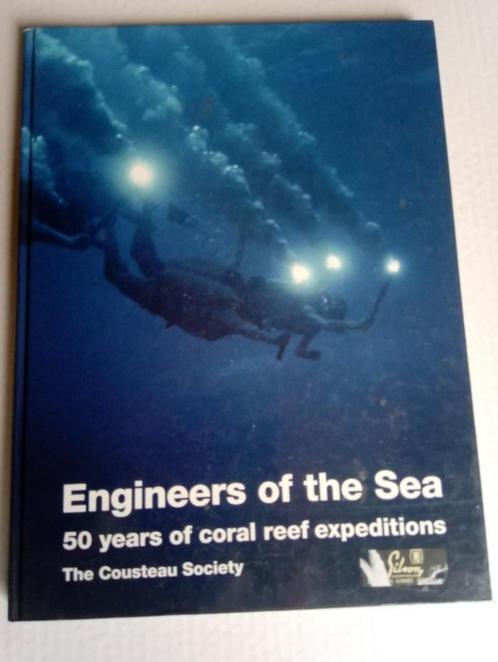 Engineers of the Sea 50 years coral reef expeditions Coustea, Boeken, Dieren en Huisdieren, Gelezen, Vissen, Ophalen of Verzenden
