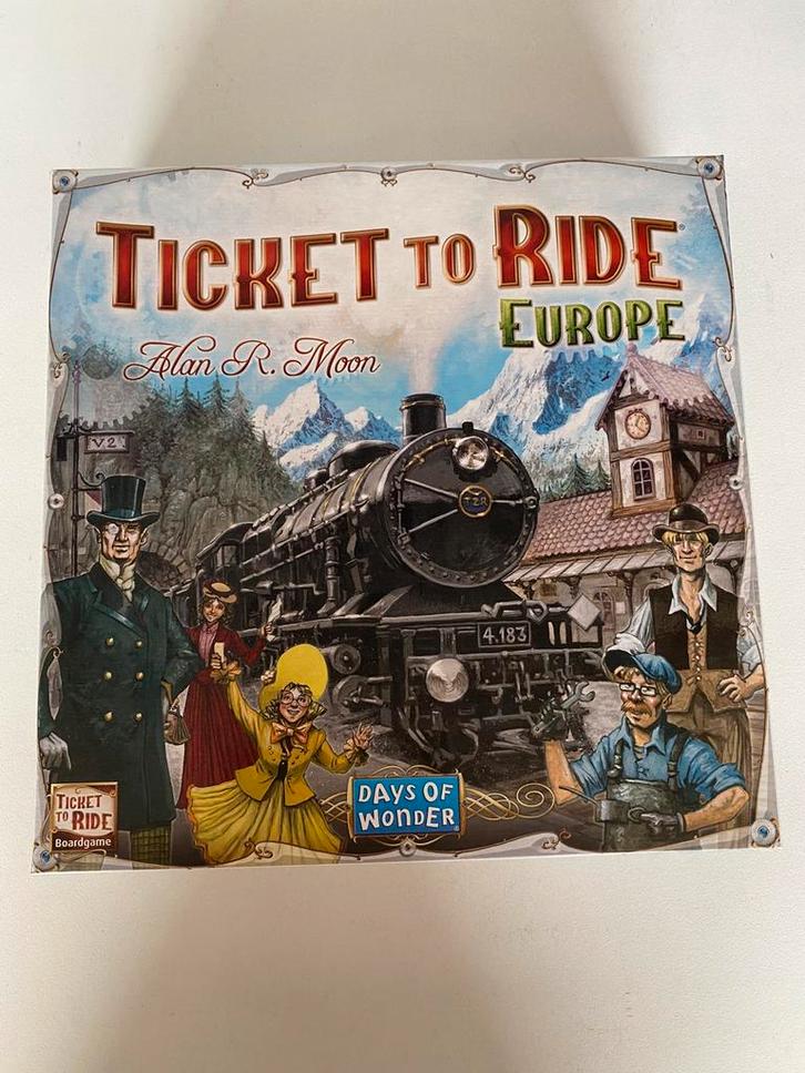 Bordspel: ticket to ride, Hobby en Vrije tijd, Gezelschapsspellen | Bordspellen, Zo goed als nieuw, Ophalen