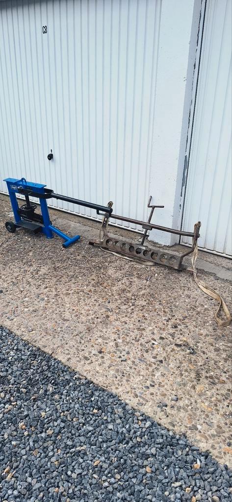 Klinkers cutter - snij bestrating en fietsranden, Doe-het-zelf en Bouw, Gereedschap | Overige machines, Zo goed als nieuw, Ophalen