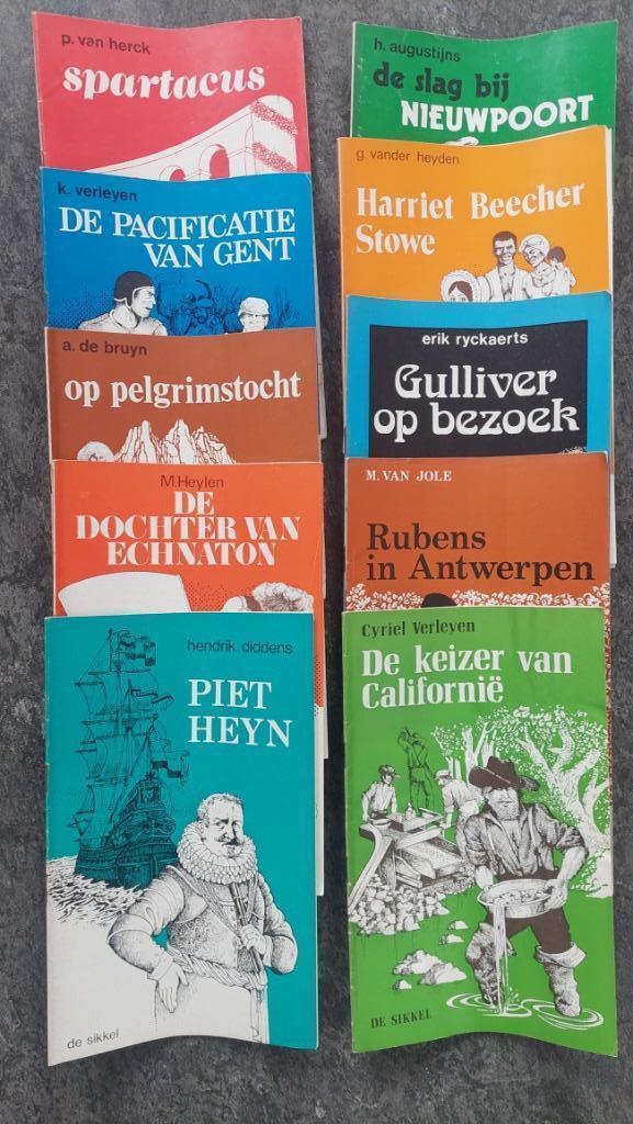 Historische Verhalen (De Sikkel)- Volledige Reeks 24 (1978), Boeken, Historische romans, Gelezen, Ophalen