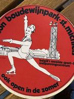 sticker ijsstadion boudewijnpark St Michiels, Verzamelen, Ophalen of Verzenden