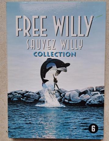 DVD coffret 3 DVD Free Willy (angl,franç,neerl) beschikbaar voor biedingen