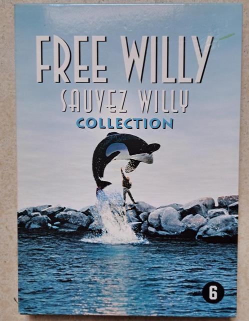 DVD coffret 3 DVD Free Willy (angl,franç,neerl), Cd's en Dvd's, Dvd's | Avontuur, Boxset, Verzenden