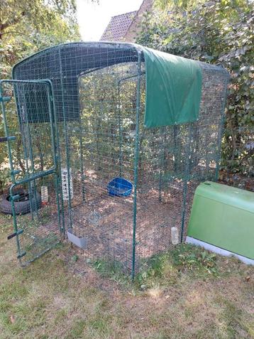Omlet konijnenren 2x2x2 en Eglu Go konijnenhok beschikbaar voor biedingen