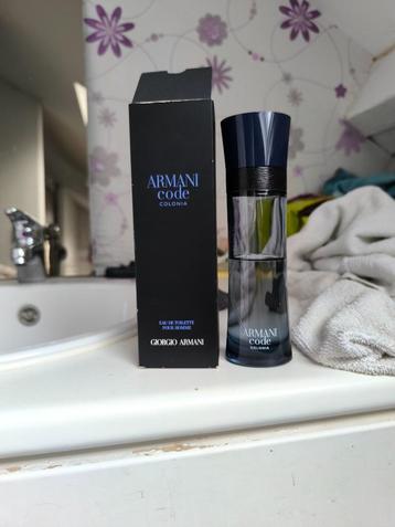 Parfum très rare Armani code colognia 125ml beschikbaar voor biedingen