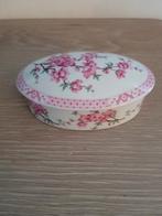 Vintage ovalen keramisch doosje Bavaria, Enlèvement ou Envoi
