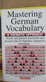 Maîtriser le vocabulaire allemand, Livres, Langue | Allemand, Comme neuf, Non-fiction, Enlèvement, Gabriele  Forst