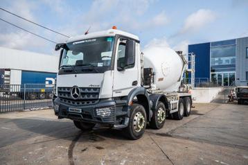 Mercedes-Benz AROCS 3240 BB+STETTER 9m3, Achat, Euro 6, Entreprise, Mercedes-Benz