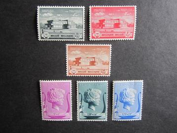 Timbres Belgique - N532 à 537 (x) - 5,50Eur beschikbaar voor biedingen