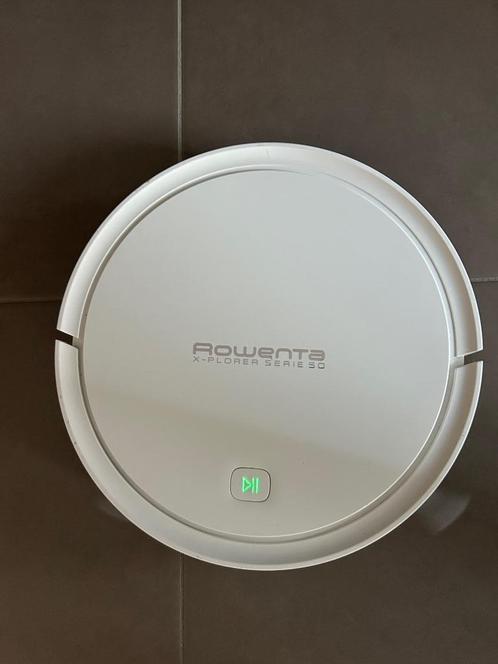 Rowenta robotstofzuiger met dweilfunctie, Elektronische apparatuur, Stofzuigers, Zo goed als nieuw, Robotstofzuiger, Reservoir