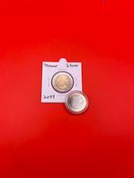 Monaco 2 euro 2011 en 1 euro 2018 unc, Postzegels en Munten, Munten | Europa | Euromunten, Ophalen of Verzenden, Monaco, 1 euro