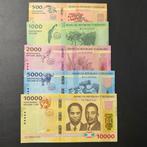 Burundi - VOLLEDIGE SET 2015 - UNC - 500 tot 10.000  - 290, Postzegels en Munten, Bankbiljetten | Afrika, Ophalen of Verzenden