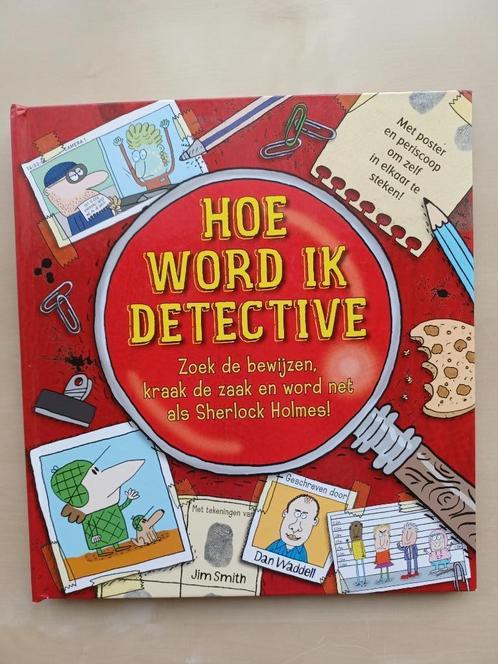 Hoe word ik Detective - Interactief Doe Boek, Livres, Livres pour enfants | Jeunesse | Moins de 10 ans, Utilisé, Fiction général