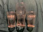 3 oude Coca Cola glazen, Verzamelen, Merken en Reclamevoorwerpen, Overige typen, Gebruikt
