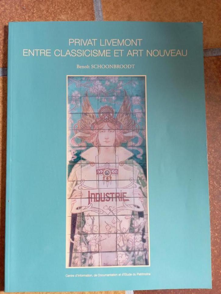 581) Franstalig boek: privat Livemont classicisme / art nouv, Livres, Art & Culture | Arts plastiques, Utilisé, Peinture et dessin