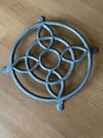 Vintage aluminium potten onderzetter, Ophalen of Verzenden