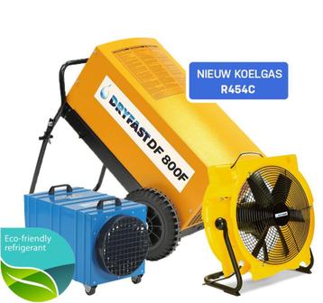 Bouwdroger DF800 te huur 50€ week + ventilator gratis beschikbaar voor biedingen