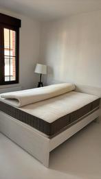 Bed met matrassen 160cm, 160 cm, Gebruikt, Ophalen, Tweepersoons