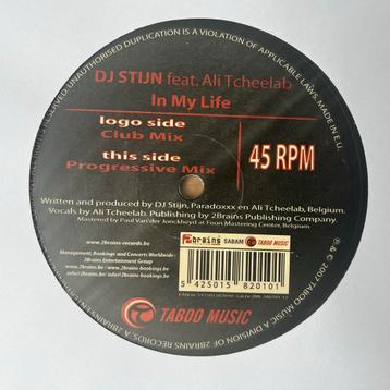 DJ Stijn & Ali Tcheelab – In My Life (2007, Taboo Music) beschikbaar voor biedingen