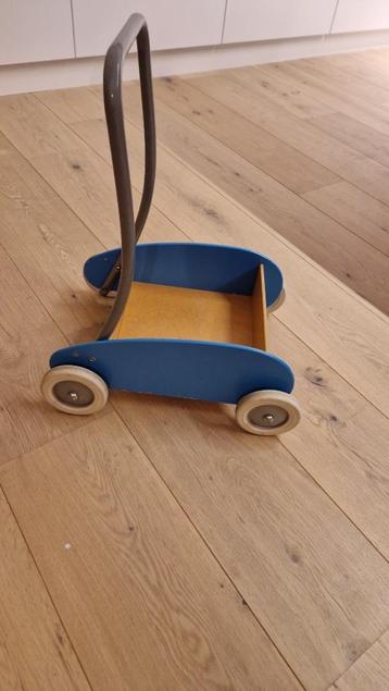 IKEA loopwagen, Kinderen en Baby's, Speelgoed | Houten speelgoed, Ophalen, Zo goed als nieuw, Duw- of Trekspeelgoed