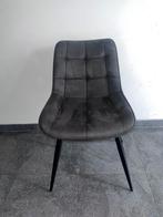5 eetstoelen €60, Ophalen, Grijs