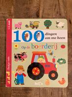 Kartonnen boek - 100 dingen om me heen op de Boerderij, Enlèvement ou Envoi, Utilisé, Ballon