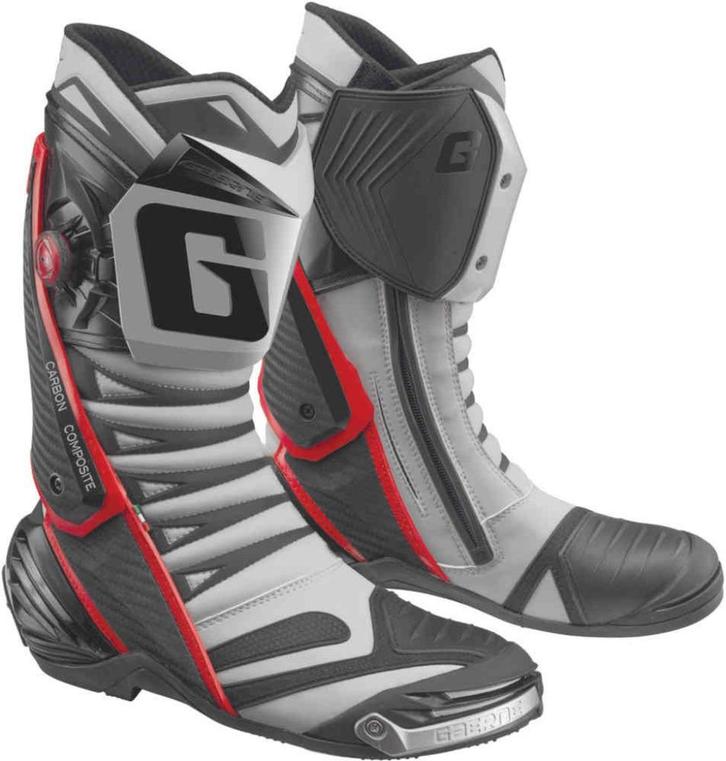 Gaerne GP1 evo nardo grey/red maat 45, Motoren, Kleding | Motorkleding, Laarzen, Dames, Heren, Kinderen, Nieuw met kaartje, Ophalen of Verzenden