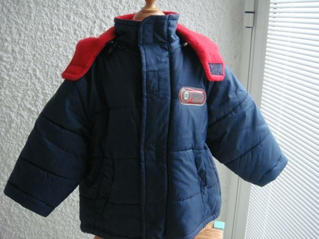 Anorak Bleu marine/rouge CREEKS 2 ans, Kinderen en Baby's, Kinderkleding | Maat 92, Zo goed als nieuw, Jongen of Meisje, Jas, Verzenden