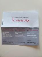 Bon ou  rouleau 》 sacs poubelles 60 L. Liège, Tickets & Billets