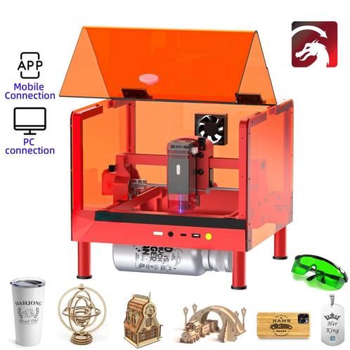 Laser Graveermachine 5W/10W + 1W Infrarood, Hobby en Vrije tijd, Elektronica-componenten