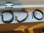 Surfer armbanden en ketting voor mannen, Bijoux, Sacs & Beauté, Bracelets, Comme neuf, Cuir, Enlèvement ou Envoi