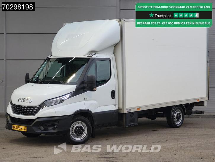Iveco Daily 35S16 Laadklep Zijdeur Bakwagen 160PK ACC LED Na, Auto's, Bestelwagens en Lichte vracht, Bedrijf, Te koop, Achteruitrijcamera