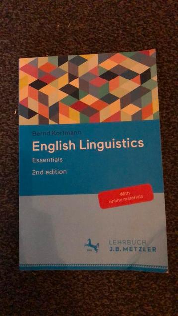 English Linguistics Bernd Kortmann beschikbaar voor biedingen