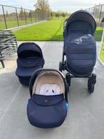 FIRST ATLANTA WANDELWAGEN NAVY – BLUE + EXTRA TOEBEHOREN., Kinderen en Baby's, Ophalen, Zo goed als nieuw, Kinderwagen, Overige merken