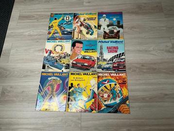 Michel Vaillant Strips 9 stuks beschikbaar voor biedingen