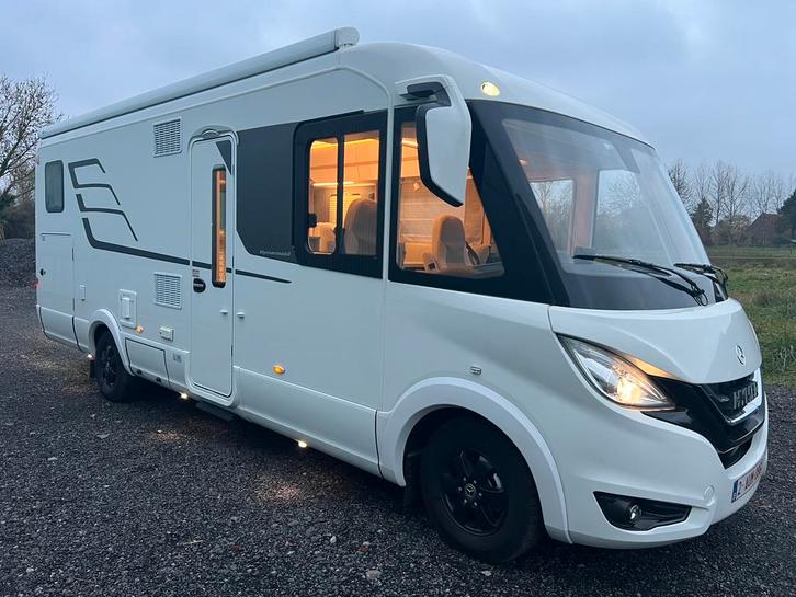 Hymer bmli 780, Caravans en Kamperen, Mobilhomes, Bedrijf, tot en met 4, Integraal, Hymer, Mercedes, Diesel, Half-automaat, L-zit