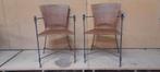 Belles chaises à décor en métal., Antiquités & Art, Enlèvement