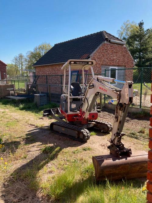 Nette takeuchi TB219 minigraver graafmachine 2019 snelwissel, Zakelijke goederen, Machines en Bouw | Kranen en Graafmachines, Graafmachine