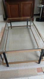 Glazen woonkamertafel, Ophalen, Gebruikt, Glas