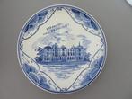 Delfts Blauw Holland bord Het kasteel van Brasschaat, Antiek en Kunst, Antiek | Keramiek en Aardewerk, Verzenden