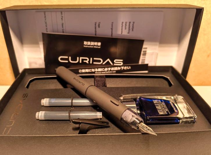 Stylo Platinum Curidas Black Matte édition limitée, Verzamelen, Pennenverzamelingen, Vulpen, Ophalen of Verzenden