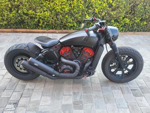 Indian Bobber custom, Motos, Motos | Harley-Davidson, Particulier, Chopper, plus de 35 kW, 2 cylindres, Enlèvement