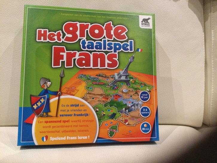Het grote taalspel frans, Hobby en Vrije tijd, Gezelschapsspellen | Bordspellen, Nieuw, Ophalen of Verzenden