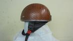 helm new  imitatie dierhuid E keuring 40€ maat medium, Motoren, Ophalen of Verzenden