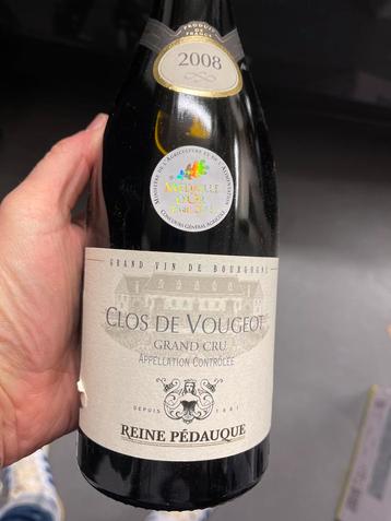 Clos de Vougeot Grand Cru 2008 Reine Pédauque 3st beschikbaar voor biedingen