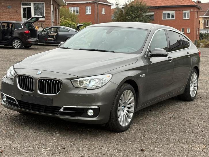 BMW 520 GT GRAN TURISMO LUXRY LINEGT LEDE, Auto's, BMW, Bedrijf, Te koop, Diesel, Euro 6, 4 deurs, Automaat, Zilver of Grijs, Zwart