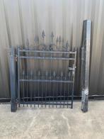 smeedijzeren tuinpoortje, Ophalen, Gebruikt, 100 tot 150 cm, 100 tot 150 cm